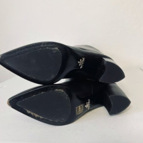 PRADA Authentic Buttery Soft Calf High Leather Boots 38 - Picture 7 of 8